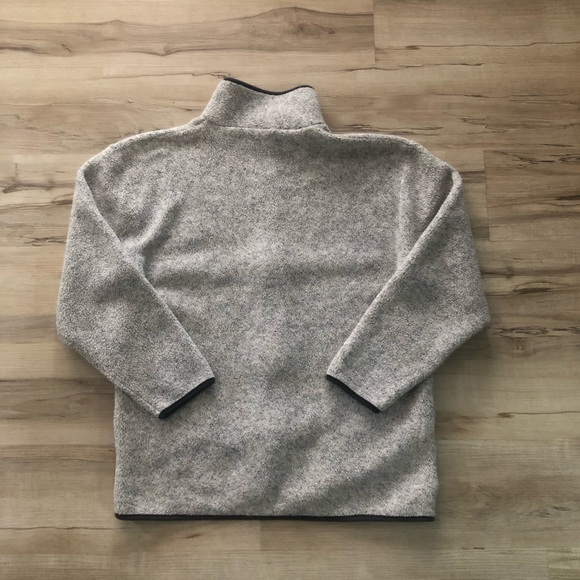 Tommy Hilfiger Light Gray Fleece Jacket - Picture 7 of 7